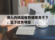 棋牌娱乐平台-湖人内线篮板数据居高不下，篮下优势明显